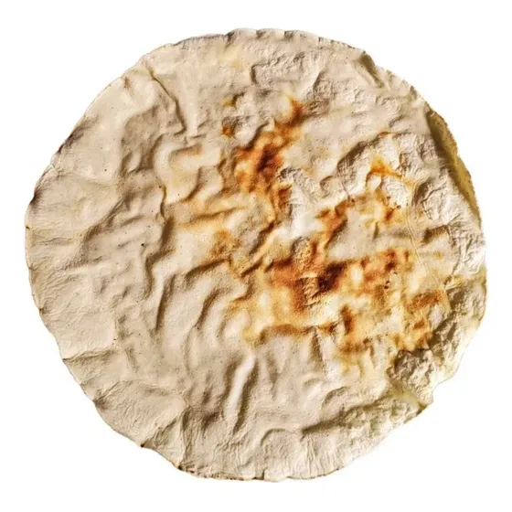 50 Tlayudas Blancas De 30 Cm Y 1/2 Kg De Aciento