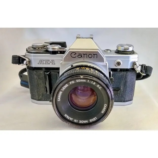 Canon Ae1 Con Dos Lentes, Zoom Y Flash