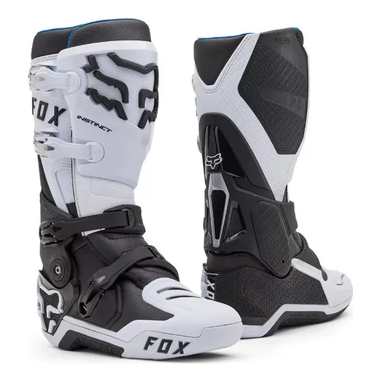 Botas Instinct Blanca Motocross Moto Enduro Fox Juri Atv 