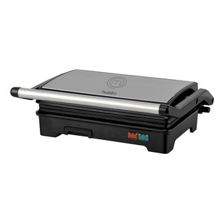 Parrilla Para Panini Grill 2 Rebanadas Acero Masterchef Color Plateado Parrilla Para Panini Grill 2 Rebanadas Acero Masterchef Color Plateado