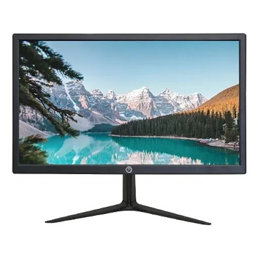 Monitor Led 20 Polegadas + Kit Teclado E Mouse Sem Fio Cor Preto 127/220v