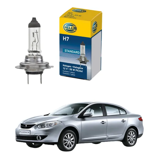 Ampolleta Luz Baja Halógena Para Renault Fluence 2010-2014