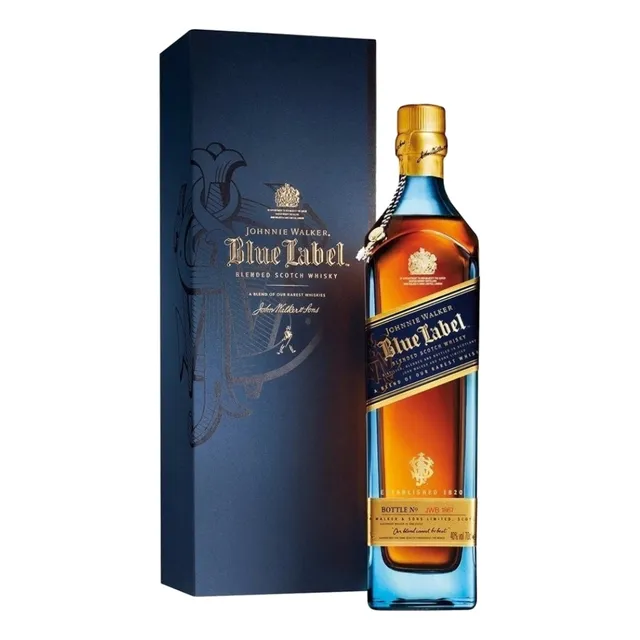 Johnnie Walker Blue Label Whisky Escocés - Botella
