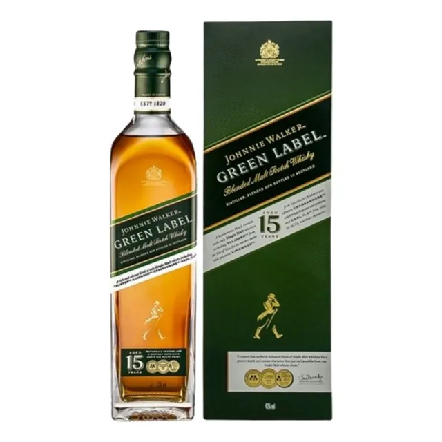Johnnie Walker Green Label 750ml - mL a $540