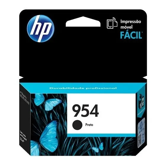 Cartucho De Tinta Hp 954 Negro Original