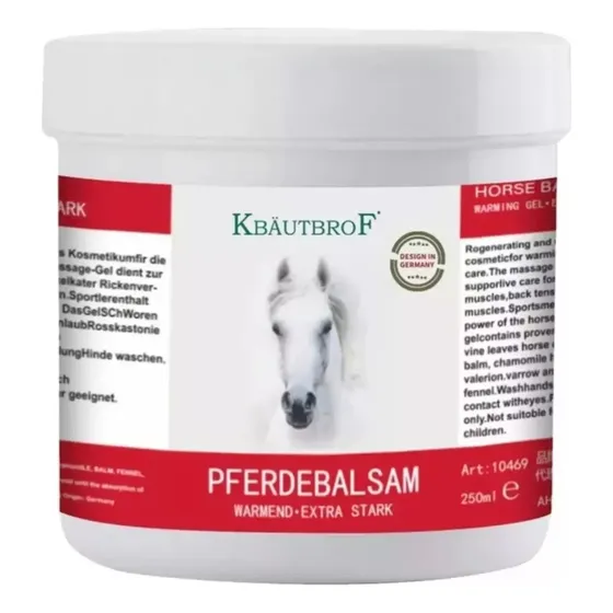 Crema  Masaje Para Caballos Para Aliviar Dolores Musculare 