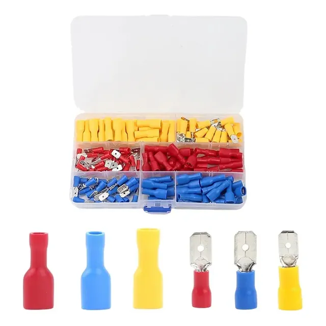 Terminales Electricos Kit 200 Piezas Caja 200 Piezas
