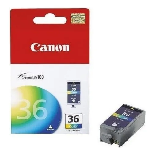 Cartucho De Tinta Cli-36 Color 12ml Rinde 249 Paginas