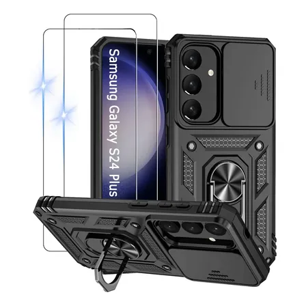 2 Película + Capinha Capa Para Samsung Galaxy S24 Plus