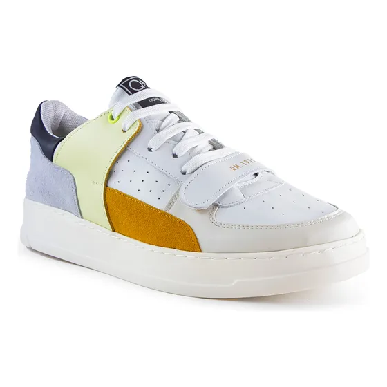 Zapatilla Hombre Qm Collective Nole Cuero Urbana Casual