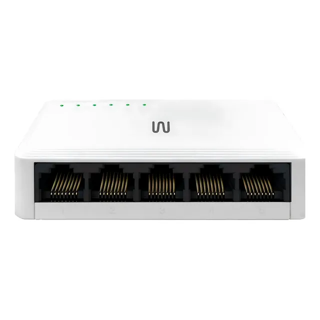 Switch Hub 5 Portas Rj45 Gigabit 10/100/1000mbps Bivolt Re605 Multilaser