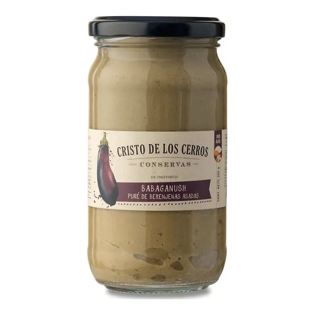 Puré De Berenjenas Babaganush Cristo De Los Cerros 300 Gr