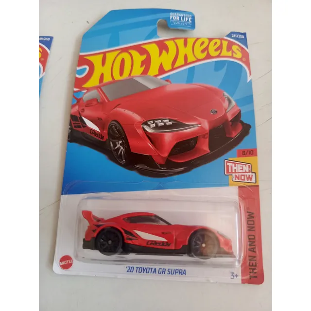 Hot Wheels Del Toyota Gr Supra 2020 Then And Now (original)