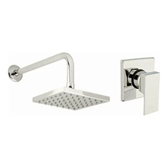 Dica Kd004 Kit Para Baño Con Monomando Y Regadera, Cromo