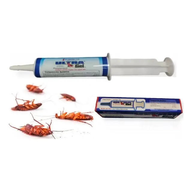Ultra Gel Mata Cucarachas Chiripas Insecticida 7 Grs