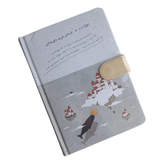 Agenda Libreta Elegante Cosida Paisajes 18.5x13 Cm