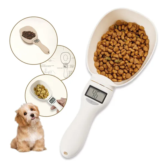 Colher Eletrônica De Medição De Alimentos Para Animais De Es