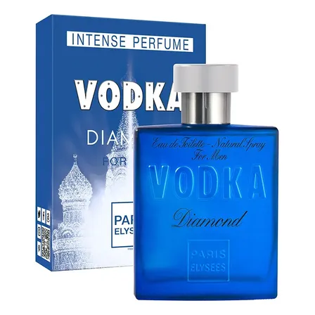 Perfume Vodka Diamond Paris Elysees Masculino Intense 100ml