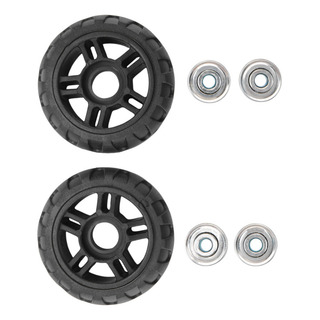 Rodas De Mala 1 Par De Bagagem Roda De Reposição Para Mala Rodas De Mala 1 Par De Bagagem Roda De Reposição Para Mala