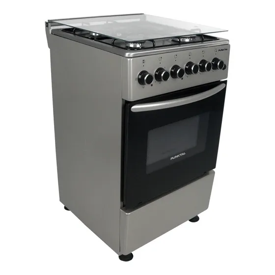 Cocina Combinada Punktal Pk-1930tk A Gas Con Horno Eléctrico
