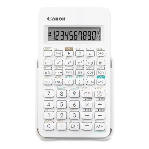 Mini Calculadora Científica Canon F-605 Blanco 154 Funciones
