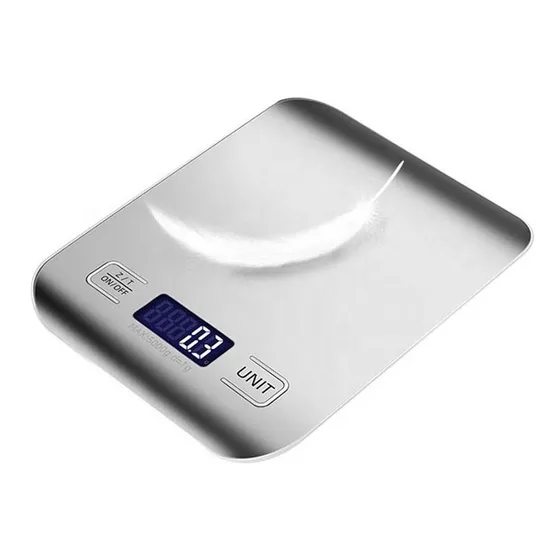 Peso De Cocina Bascula Balanza Digital Portátil Electrónico