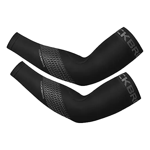 Par Mangas Deportivas Seda Rockbros Ciclismo Protección Uv