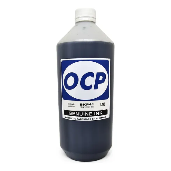 Tinta Alemana Ocp Para Hp Plotter Hp Pura 1 Litro C.a.b.a.