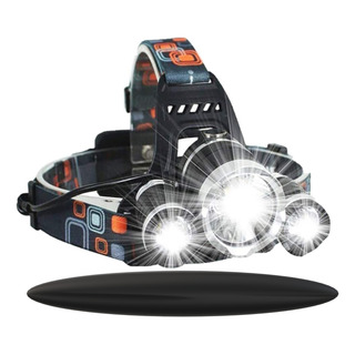Lanterna Cabeça 3led Fort Capacete Recarregåvel Profissional Lanterna Cabeça 3led Fort Capacete Recarregåvel Profissional