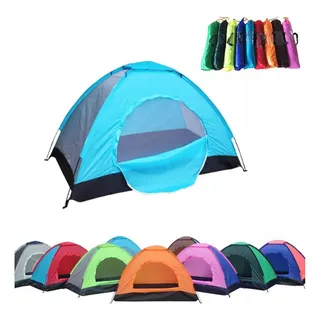 Barraca De Camping 2 Pessoas Colorida ImpermeĂĄvel C/ Bolsa Barraca De Camping 2 Pessoas Colorida ImpermeĂĄvel C/ Bolsa