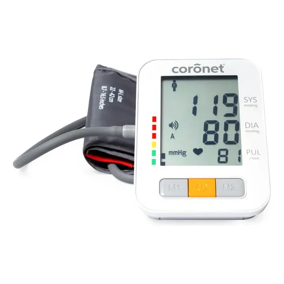 Tensiometro Digital Brazo Presion Ld-579 Automático Con Voz Color Gris