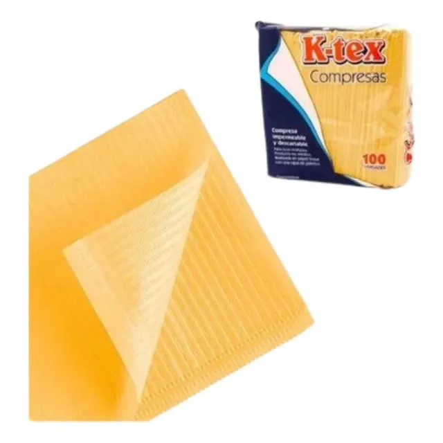 Compresas Campos  Descartables X 100un. K-tex Varios Colores
