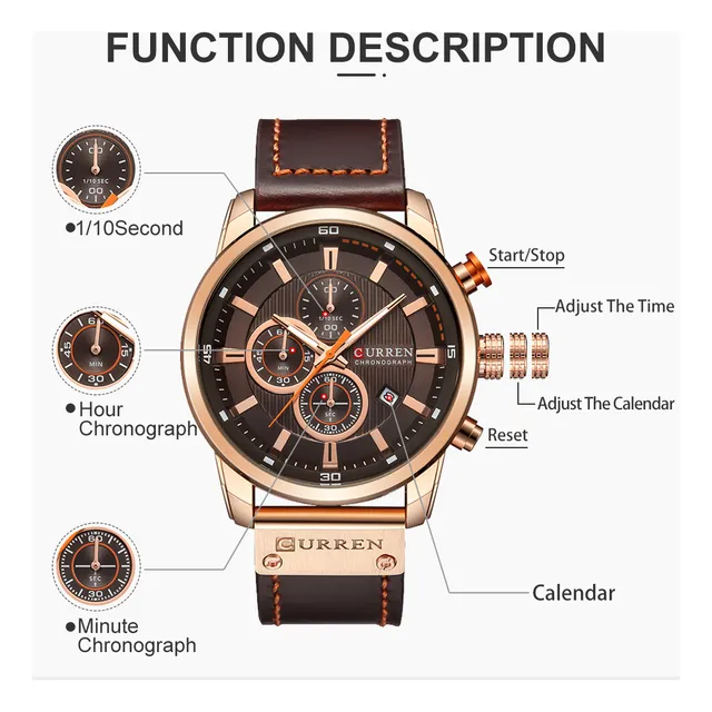 Reloj Para Hombre Curren - Naviforce - Varios Modelos Y Colo