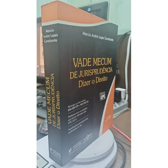Livro Vade Mecum De Jurisprudência Dizer O Direito - Márcio André Lopes Cavalcante [2017]