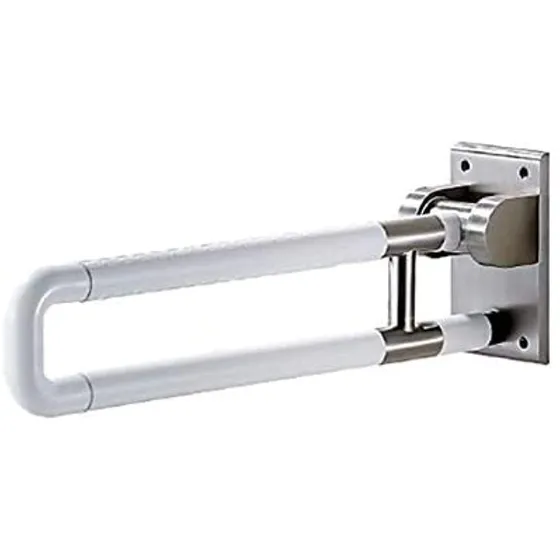 Manija Baño Toallero Soporte Plegable Riel Barra Apoyo Para