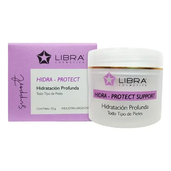 Crema Gel Hidra Protect Hidratacion Todo Tipo Piel 50g Libra Momento de aplicación Día/Noche Tipo de piel Todo tipo de piel