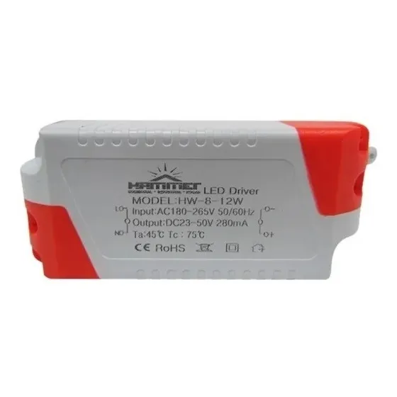 Balastro Driver Reflector 12w Lampara Led Hammer