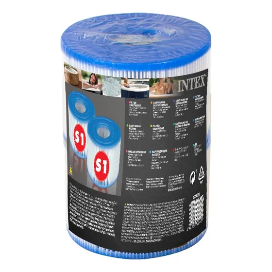 Cartucho Filtro Tipo S1 Intex 29001 2 Piezas