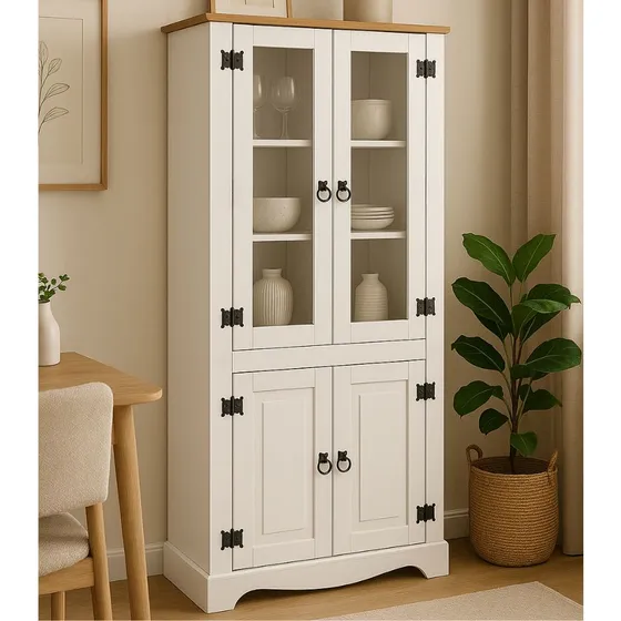 Mueble - Cristalero B- Biblioteca - Modular - Living - Lcm