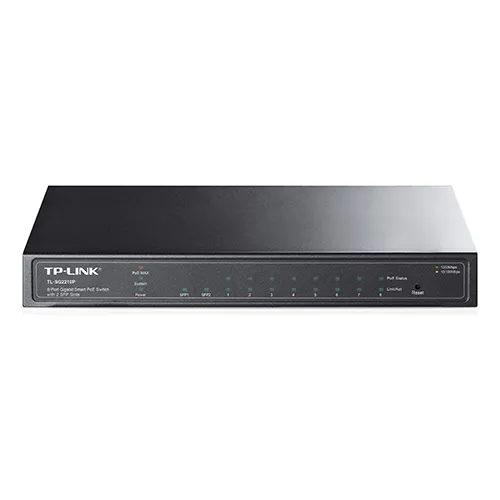 Smart Switch 8 Puerto Gigabit Poe 2 Ranuras Sfp Tl-sg2210p