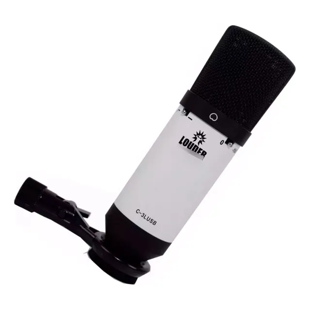 Microfono De Condensador De Estudio C1 Usb Louder