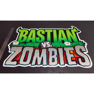 Cartel Deco Nombre Plants Vs. Zombies Personalizado 45cm Cartel Deco Nombre Plants Vs. Zombies Personalizado 45cm