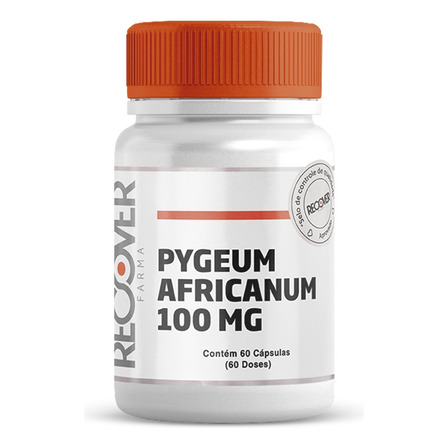 Pygeum Africanum 100mg - 60 Cápsulas (60 Doses) Sabor Natural Pygeum Africanum 100mg - 60 Cápsulas (60 Doses) Sabor Natural