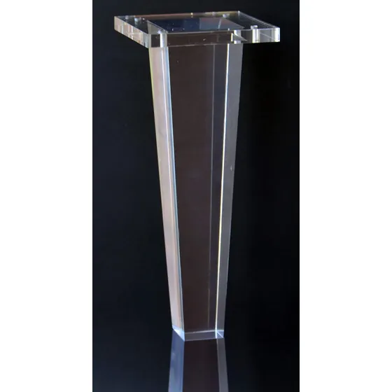 Pata Acrilico Muebl Lucite Para Sofa Gabinete Centro Vanidad