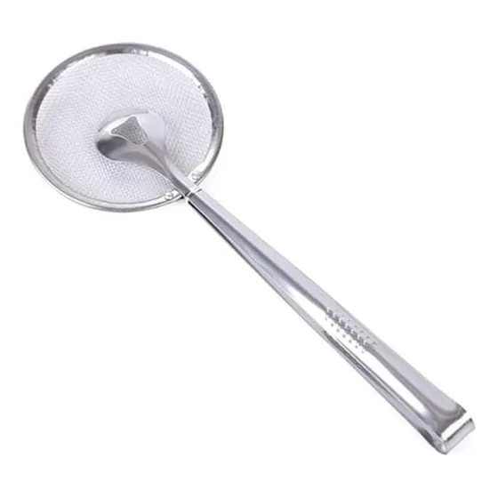 Pinza Colador De Acero Inoxidable De Cocina