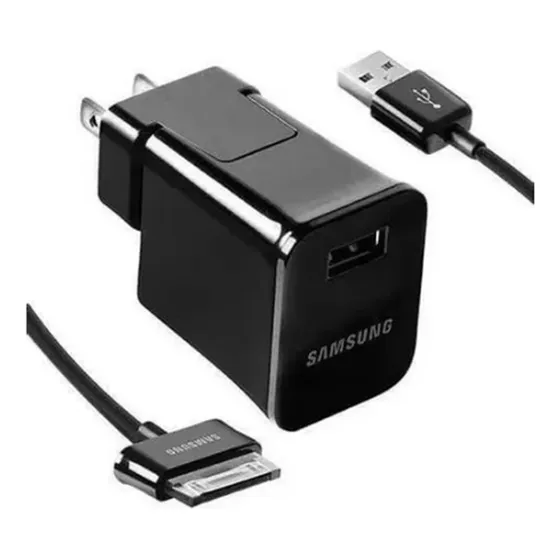 Cargador Tablet Samsung Galaxy Tab Taco Y Cable 30 Pines