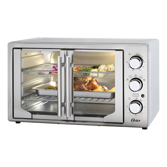 Horno De Puertas Estilo Francés Con Freidora De Aire Oster