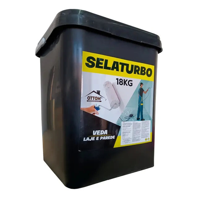Borracha Liquida Produto P/ Impermeabilizar Teto Laje Telha