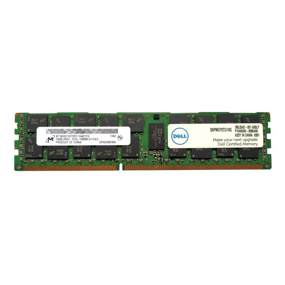 Memória Samsung 16gb Ddr3-1333mhz Ecc R710 R410 R720 Rdimm