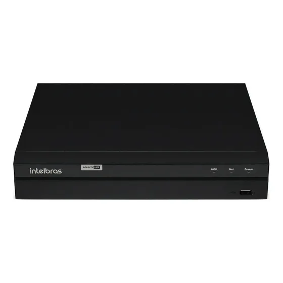 Intelbras MHDX 1208 dvr stand alone 8 canais voltagem 127/220V